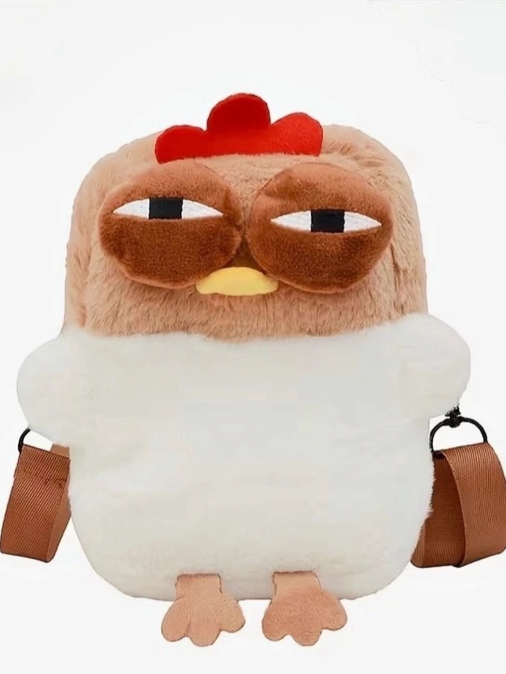 Chicken Plush Crossbody Bag new